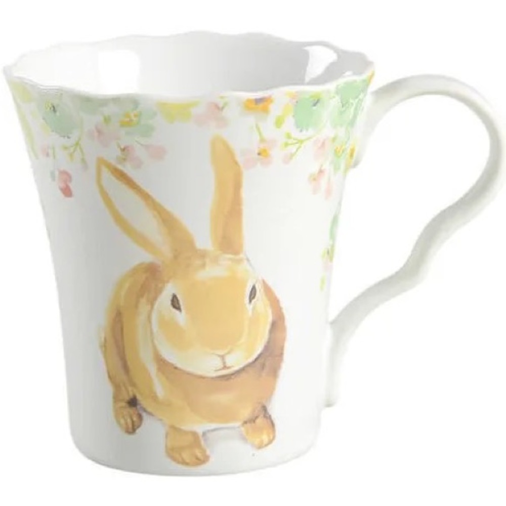 New set of (2) 222 Fifth Easter bunny mugs